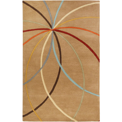 product image of Forum Wool Tan Rug Flatshot Image 513