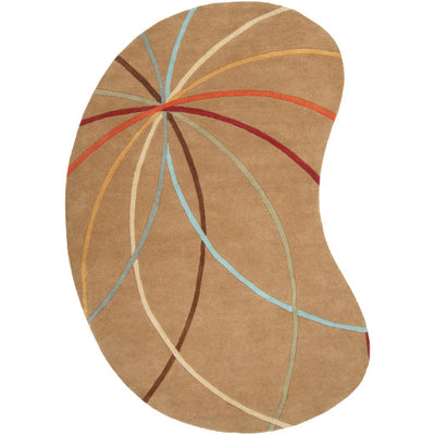 product image for Forum Wool Tan Rug Flatshot 5 Image 16