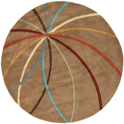 product image for Forum Wool Tan Rug Flatshot 6 Image 94