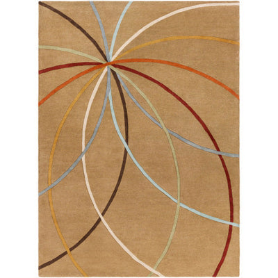 product image for Forum Wool Tan Rug Flatshot 2 Image 9