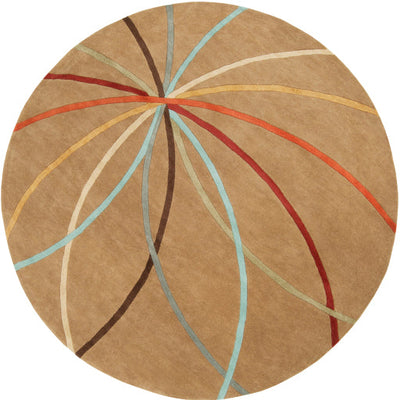 product image for Forum Wool Tan Rug Flatshot 7 Image 56