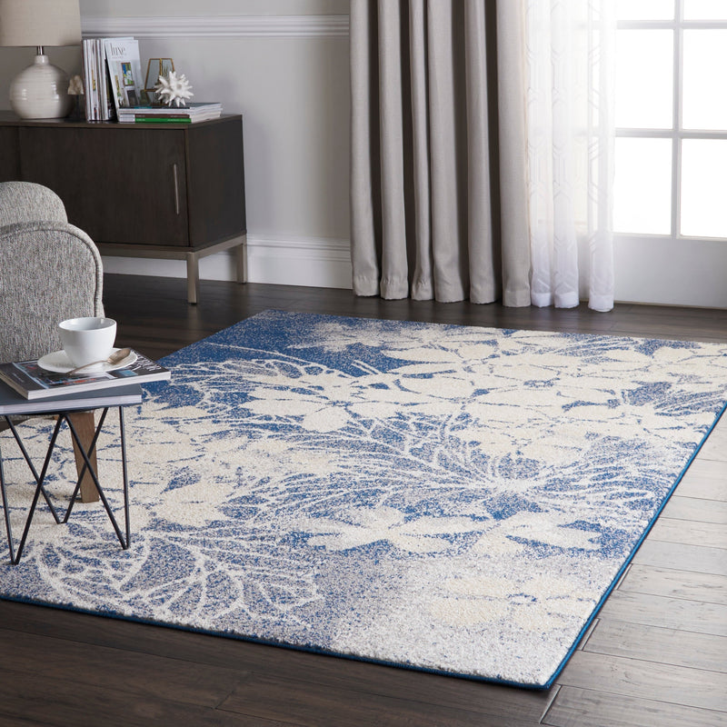 media image for tranquil beige navy rug by nourison nsn 099446486110 9 227