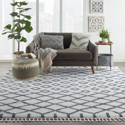 product image for moroccan shag white rug by nourison nsn 099446760326 8 44