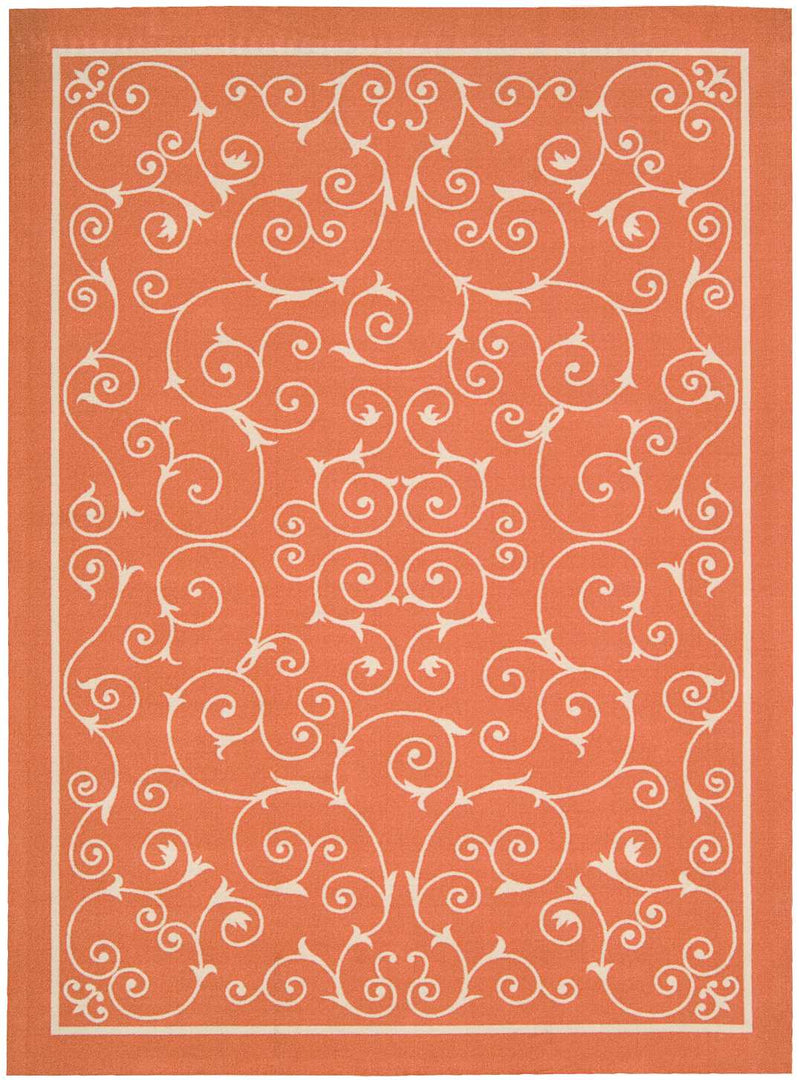 media image for home garden orange rug by nourison nsn 099446112132 1 215