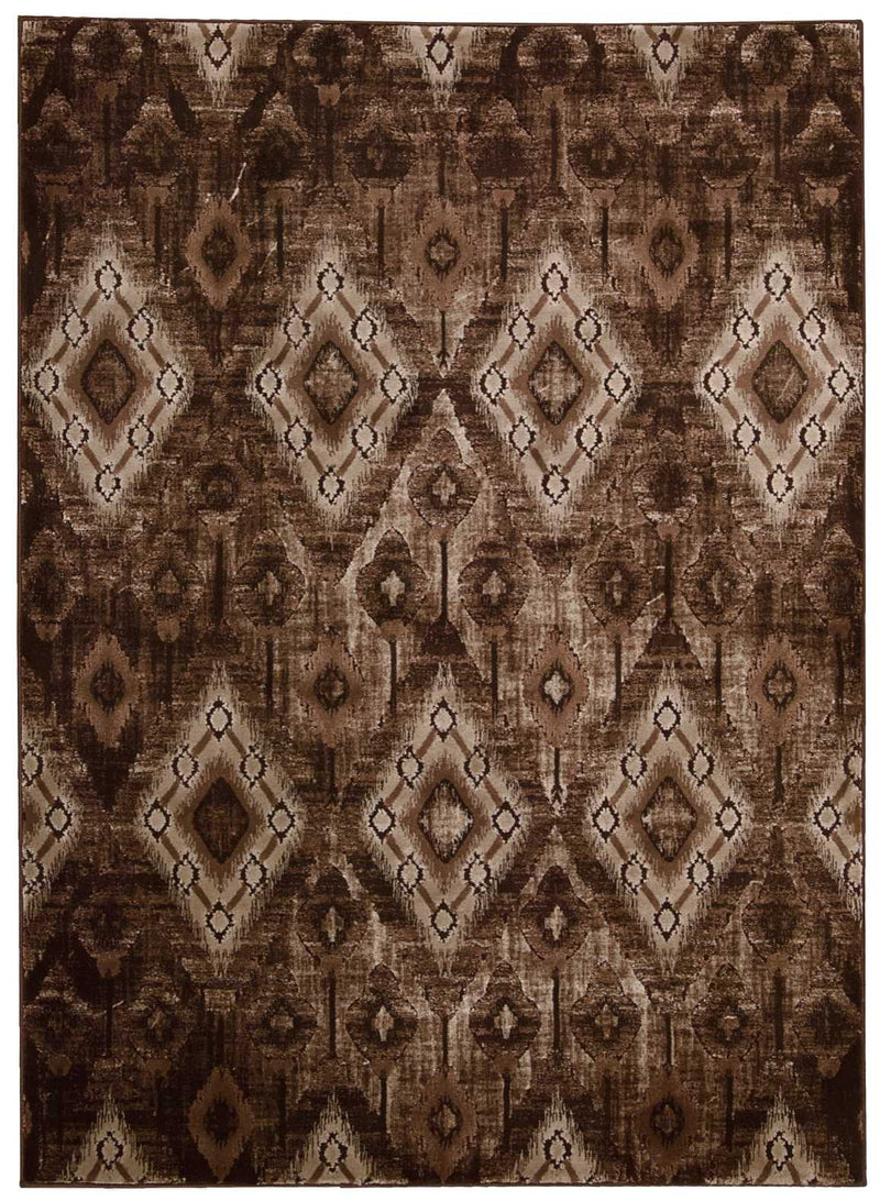 media image for karma chocolate rug by nourison nsn 099446269164 1 241