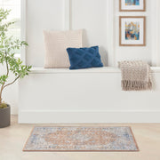 Nourison Home Elegant Heirlooms Blue Multicolor Vintage Rug By Nourison Nsn 099446904577 9