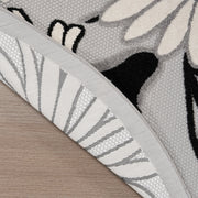 Nourison Home Aloha Black White Contemporary Rug By Nourison Nsn 099446171290 4