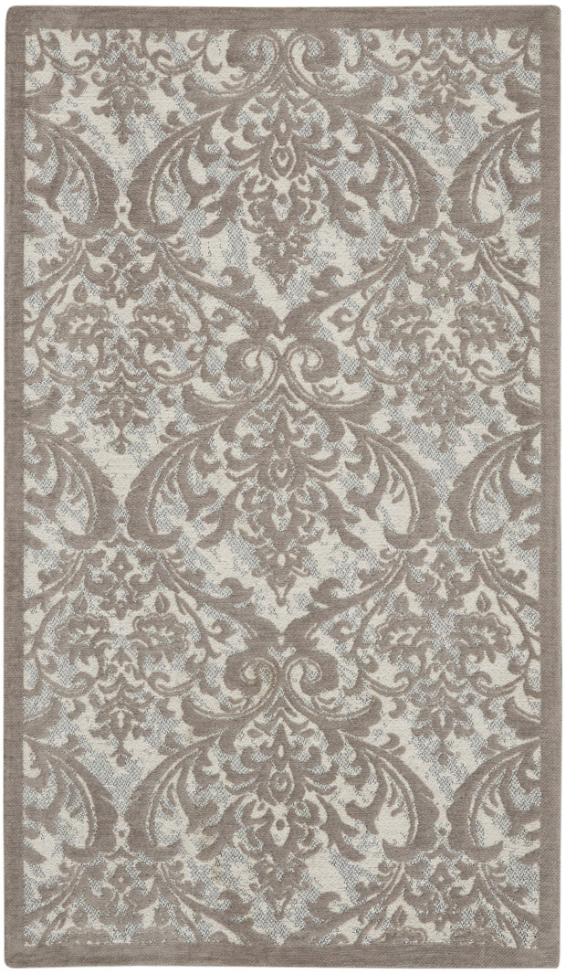 damask ivory grey rug by nourison 99446341341 redo 1
