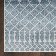 astra machine washable blue rug by nourison nsn 099446123398 2