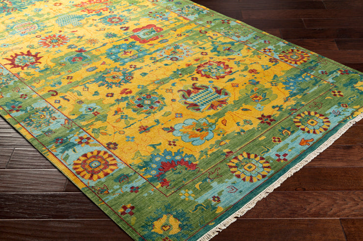 Festival rug in Bright and Grass