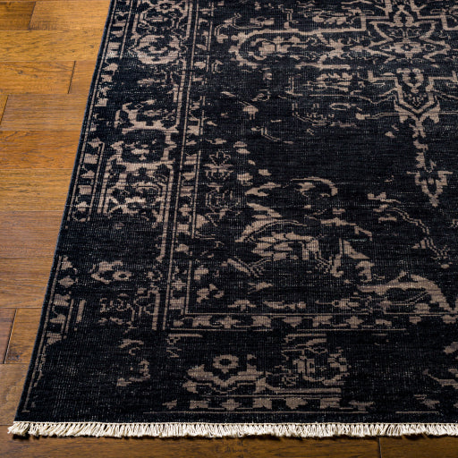 media image for Festival Nz Wool Black Rug Front Image 216