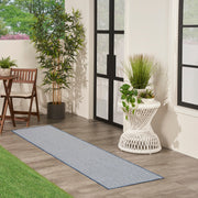 Nourison Home Courtyard Ivory Blue Modern Rug By Nourison Nsn 099446161444 23