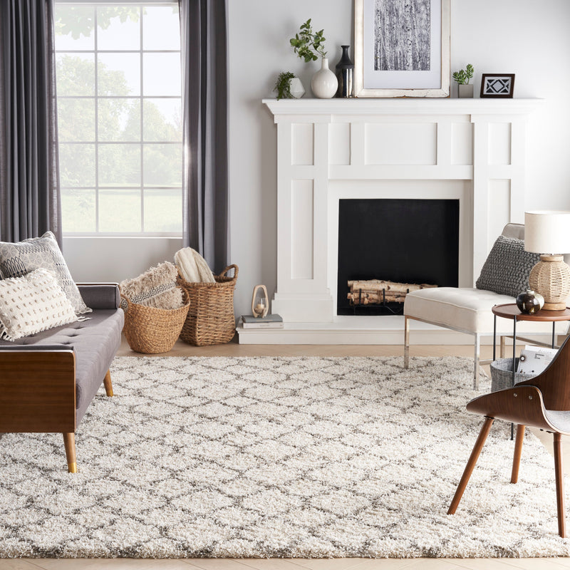 media image for amore cream rug by nourison 99446320193 redo 8 286