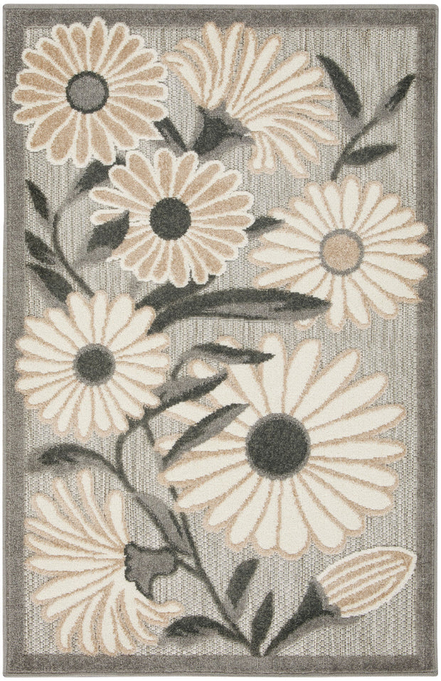 Nourison Home Aloha Beige Contemporary Rug By Nourison Nsn 099446170859 1