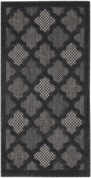 easy care charcoal black rug by nourison 99446040138 redo 2