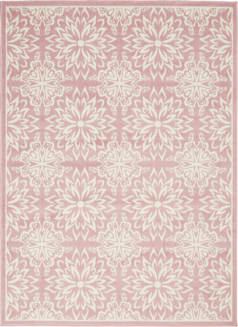 media image for jubilant ivory pink rug by nourison 99446478511 redo 1 242