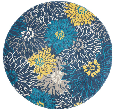 product image for passion blue rug by nourison 99446403025 redo 2 44