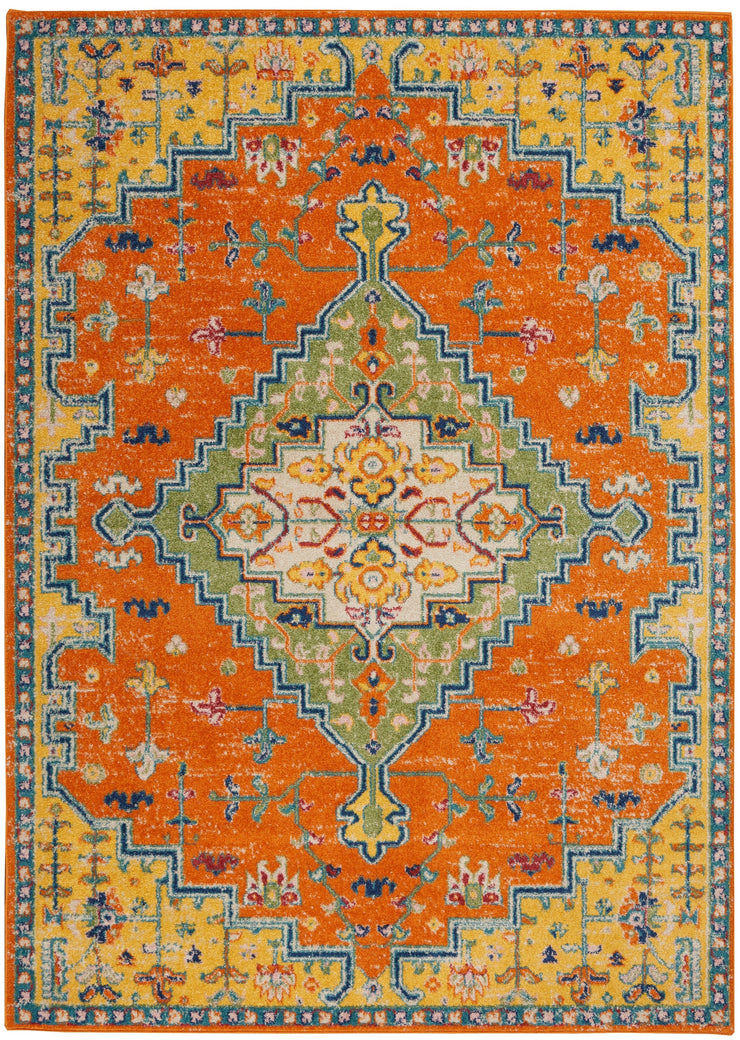 allur orange multicolor rug by nourison 99446837202 redo 1