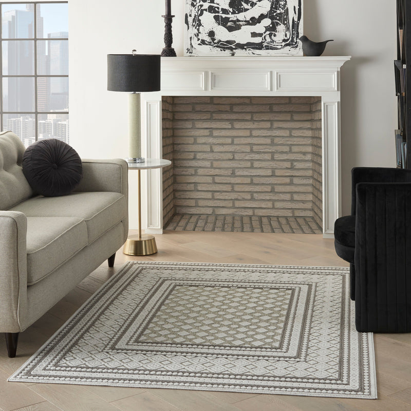 media image for key largo lt grey rug by nourison nsn 099446770684 10 289