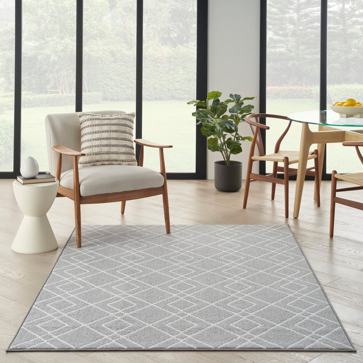 modern lines silver rug by nourison 99446088550 redo 5