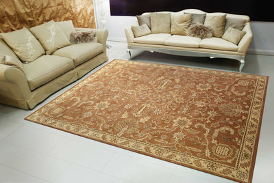 product image for jaipur hand tufted terracotta rug by nourison nsn 099446116505 5 37