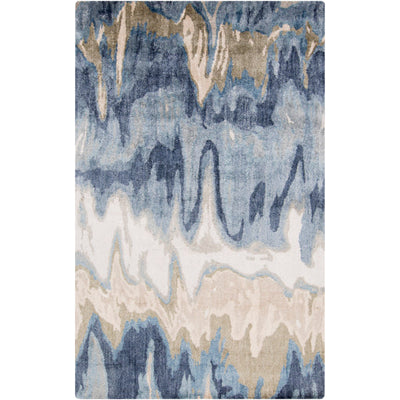 product image for Gemini Viscose Beige Rug Flatshot Image 69