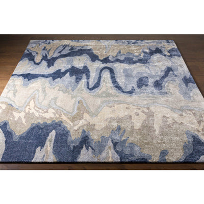 product image for Gemini Viscose Beige Rug Corner Image 33