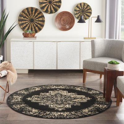 product image for grafix black rug by nourison 99446100221 redo 8 17