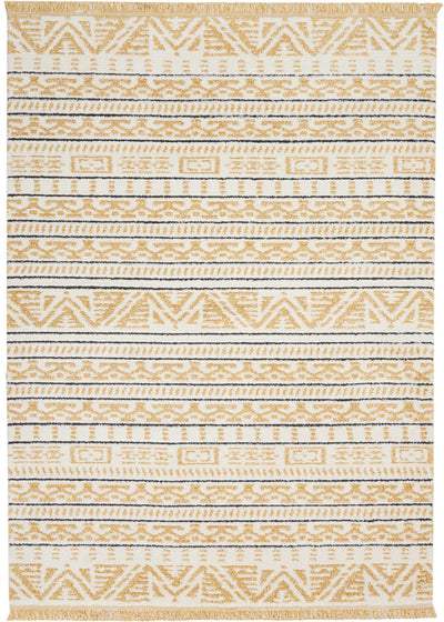 product image for kamala yellow rug by nourison nsn 099446407634 1 6