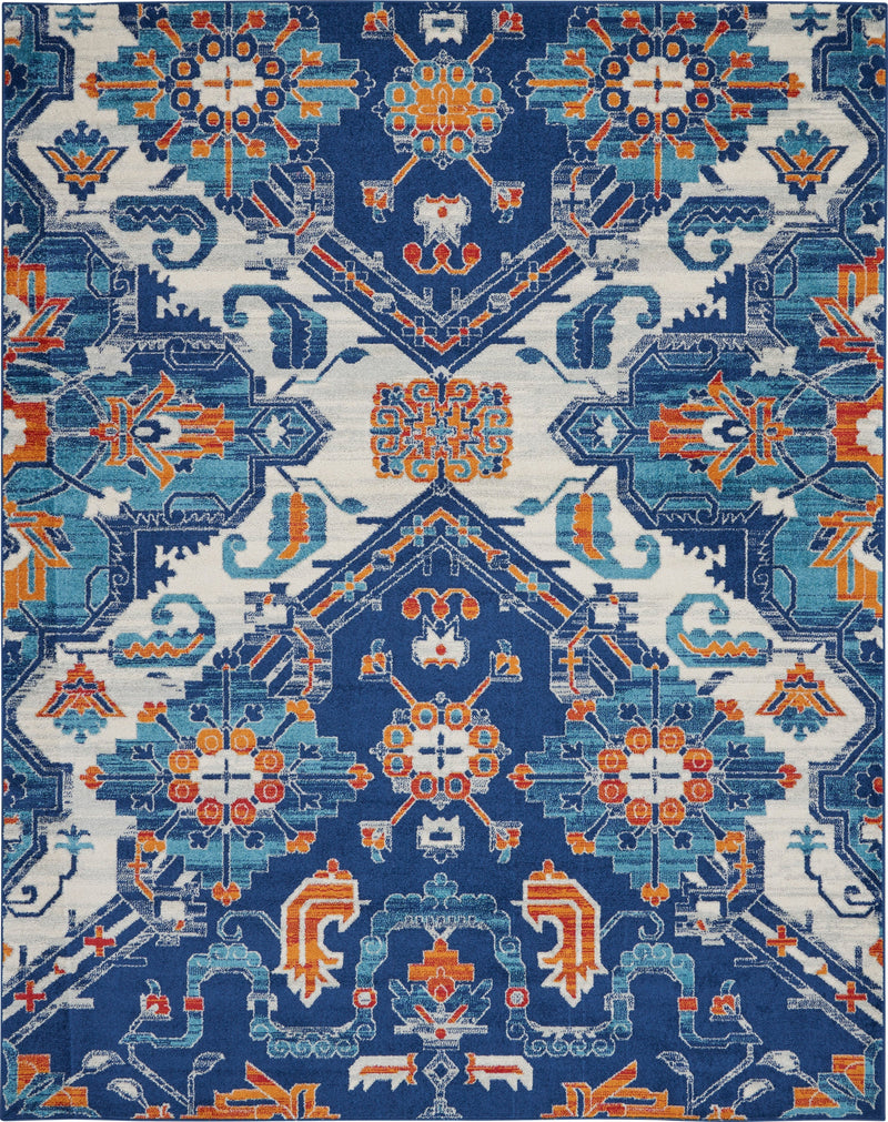 media image for passion blue multicolor rug by nourison 99446766458 redo 1 293
