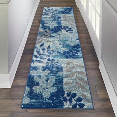 product image for tranquil navy light blue rug by nourison 99446483584 redo 5 84