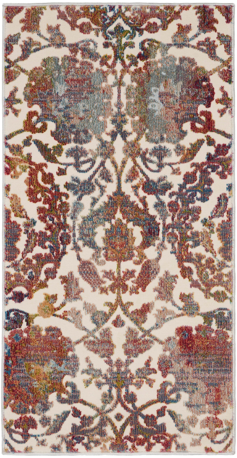 media image for ankara global white multi rug by nourison 99446856470 redo 3 284