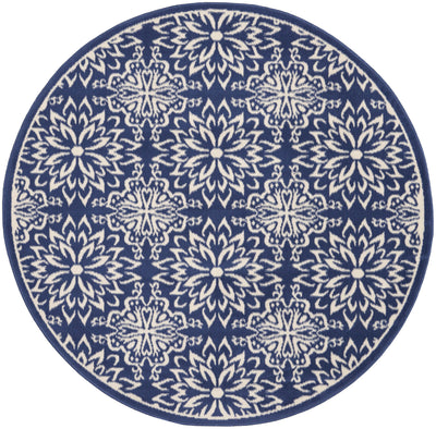 product image for jubilant navy ivory rug by nourison 99446777263 redo 2 21