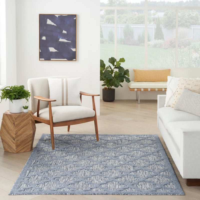 media image for easy care denim blue rug by nourison 99446040251 redo 6 212