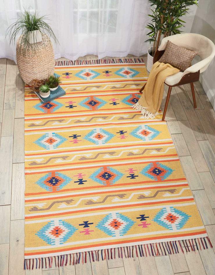 baja handmade yellow rug by nourison 99446395900 redo 5