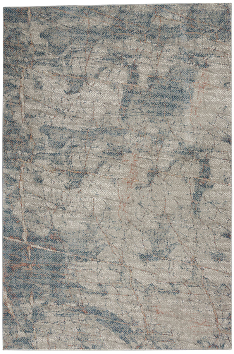 media image for rustic textures light grey blue rug by nourison 99446799449 redo 1 25