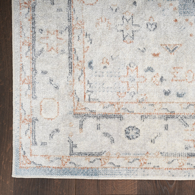 astra machine washable light blue rug by nourison nsn 099446124708 2