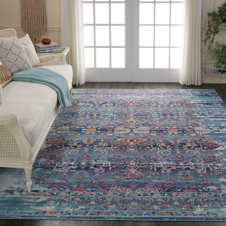 vintage kashan blue rug by nourison 99446455291 redo 6