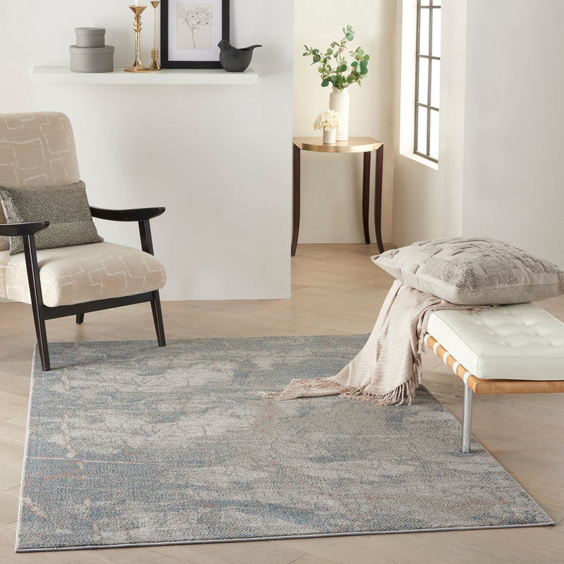media image for rustic textures light grey blue rug by nourison 99446799449 redo 7 290