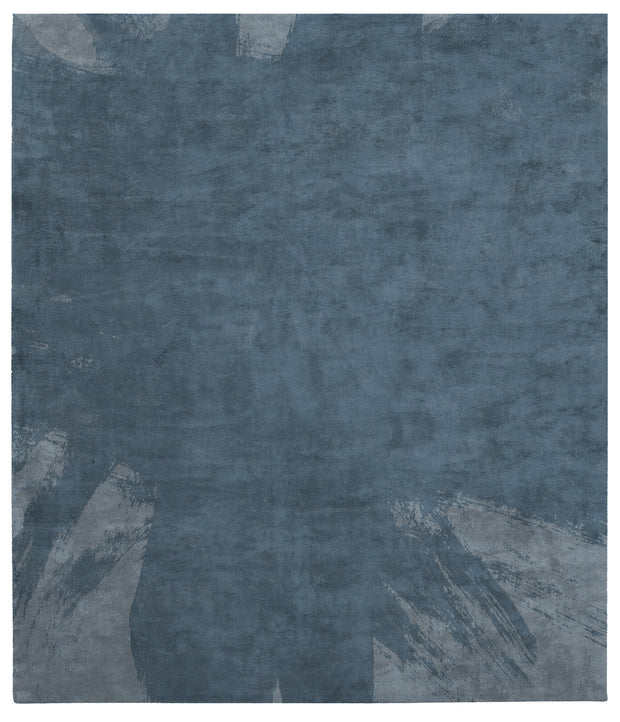 Hanjiro Boogie Hand Tufted Rug in Blue design by Second Studio