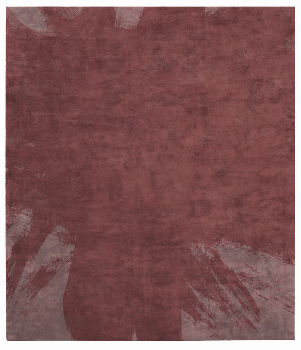 Hanjiro Boogie Hand Tufted Rug in Red design by Second Studio