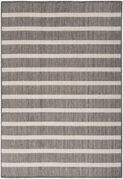 Nourison Home Positano Charcoal Ivory Modern Rug By Nourison Nsn 099446903563 1