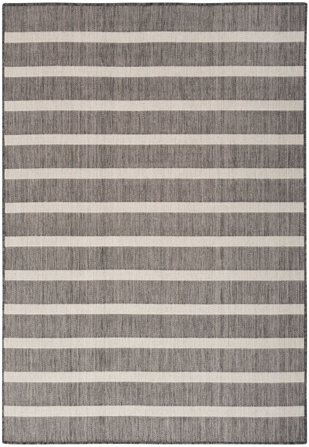 Nourison Home Positano Charcoal Ivory Modern Rug By Nourison Nsn 099446903563 1
