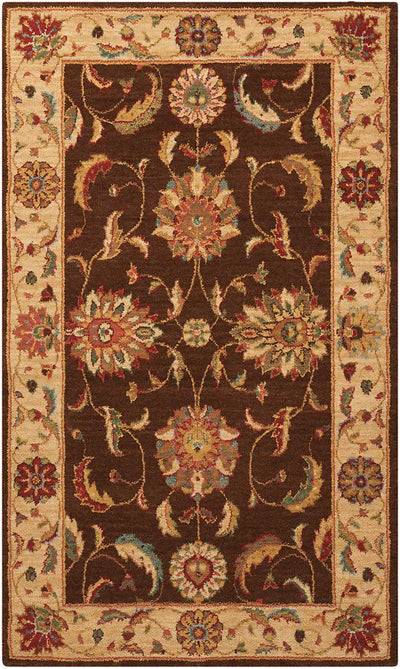 product image for living treasures brown rug by nourison nsn 099446670557 1 76