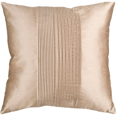 product image for Solid Pleated Khaki Pillow Flatshot Image 41