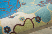home garden light blue rug by nourison nsn 099446111982 6