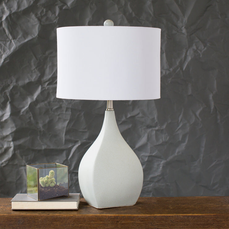 Hinton Portable Lamp in Cream & Light Gray