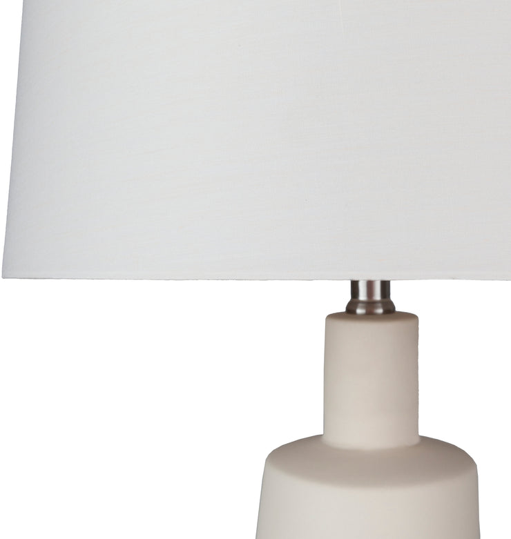 Healey Table Lamp in Ice Blue & Light Gray