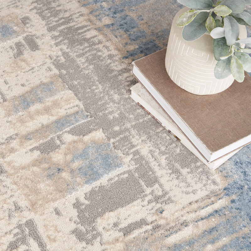 media image for solace ivory grey blue rug by nourison 99446857620 redo 5 246