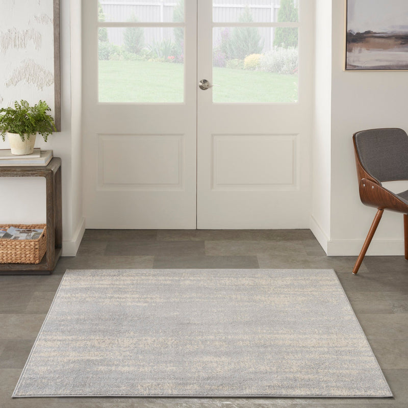 media image for Nourison Home Nourison Essentials Grey Beige Modern Rug By Nourison Nsn 099446149008 24 271